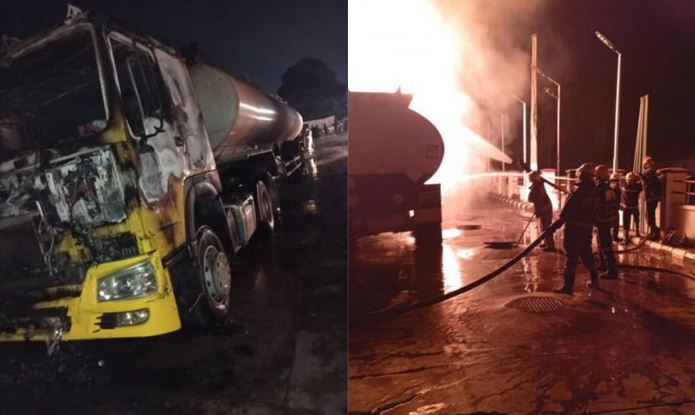 “Morning Inferno!” Fuel Tanker, Underground Tanks Explode as Fire Wrecks Ibadan Filling Station