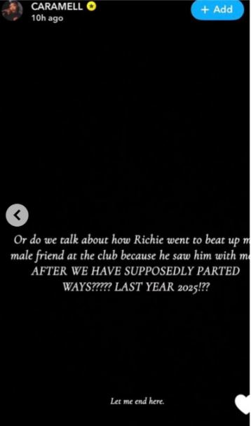 Caramel Plug Accuses Ex, Burna Boy’s Associate, of Stalking and Intimidation