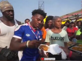 IShowSpeed Tastes Liberian Jollof, Still Declares Nigerian Jollof His Favorite