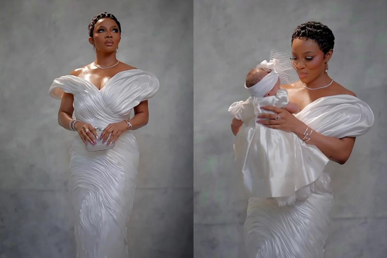 “Ehhh Look at God!” – Toke Makinwa Can’t Keep Calm Over Her First Mother’s Day