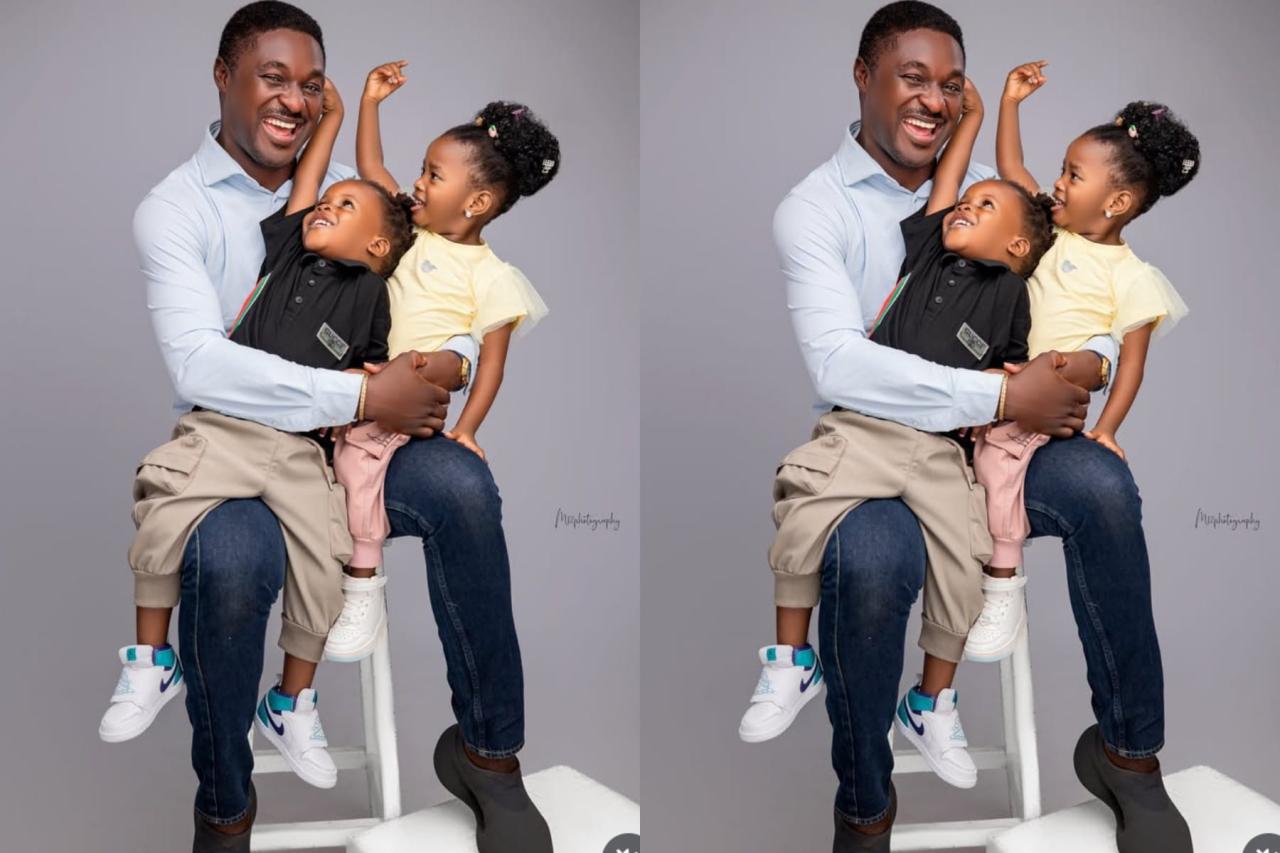 “I Asked God for One Wish… He Gave Me Two!” – Seyi Edun Melts Hearts as Hubby & Twins Mark Birthday