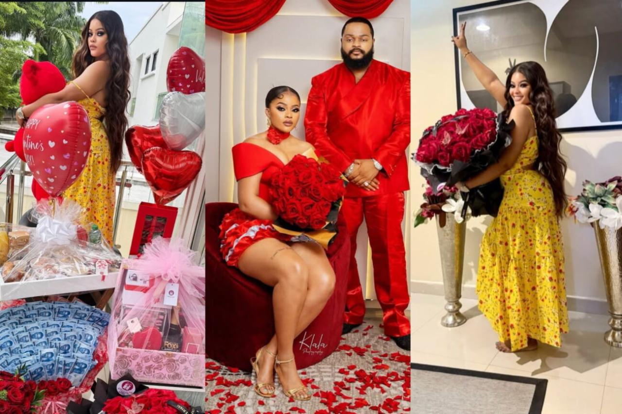 “Mystery Woman No More?!” – Whitemoney’s Fiancée Floods Timeline with Lavish Valentine Surprises