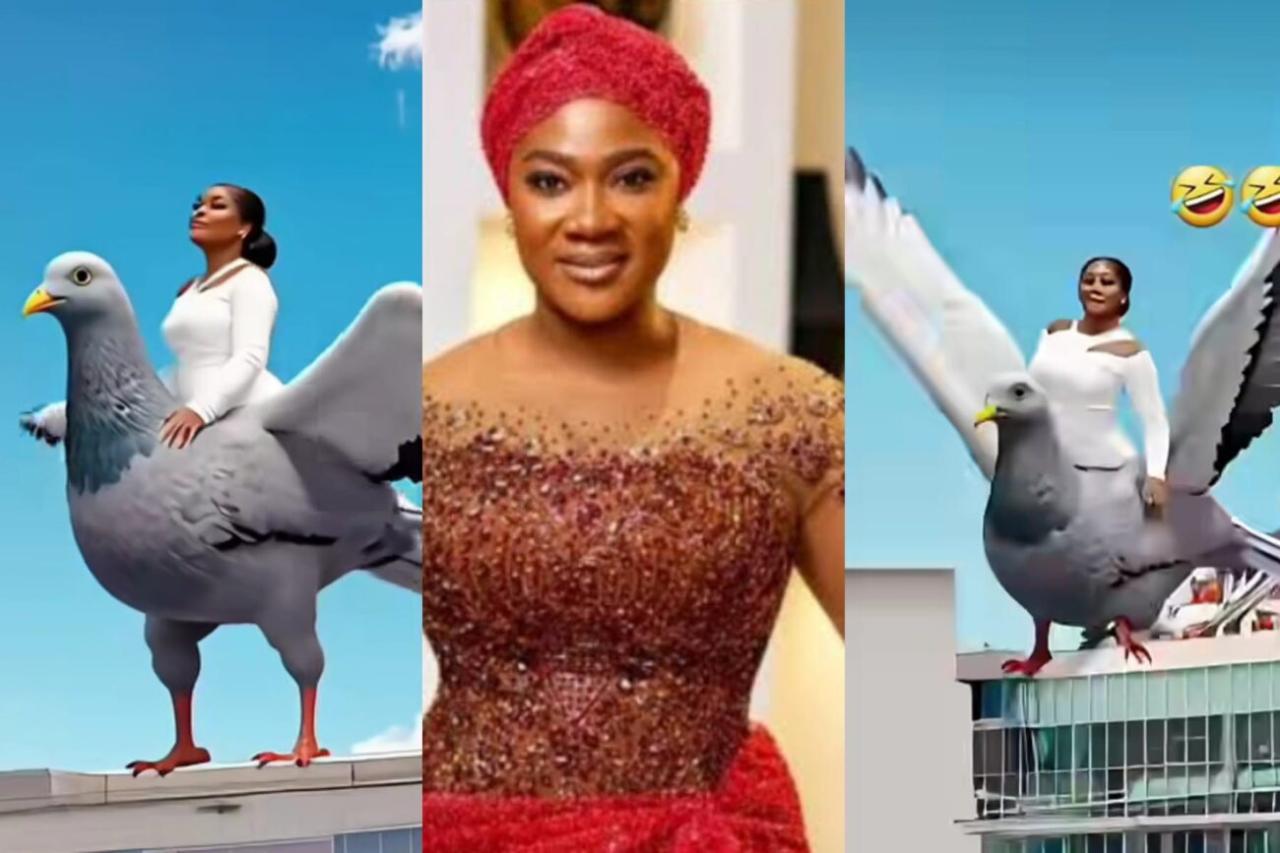 “Bird No Gree Fly!” – Mercy Johnson Struggles With Viral ‘Holy Spirit’ Trend