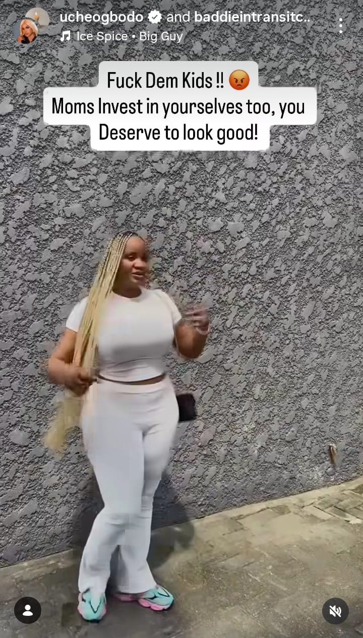 “Fvck Them Kids!” – Uche Ogbodo Sparks Debate As She Tells Mothers To Put Themselves First