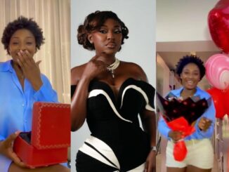 “New Man, New Glow?!” – Yvonne Jegede Sparks Buzz as She Flaunts Valentine Surprises