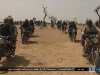 20-Minute Battle! Islamic State West Africa Province Storms Army Camp In Adamawa, Vehicles Burned