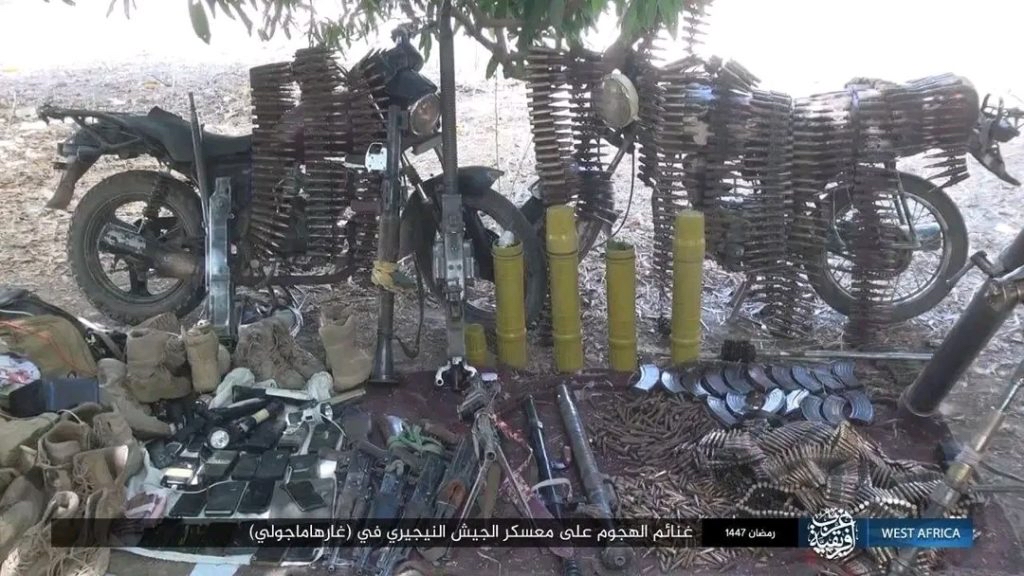 20-Minute Battle! Islamic State West Africa Province Storms Army Camp In Adamawa, Vehicles Burned