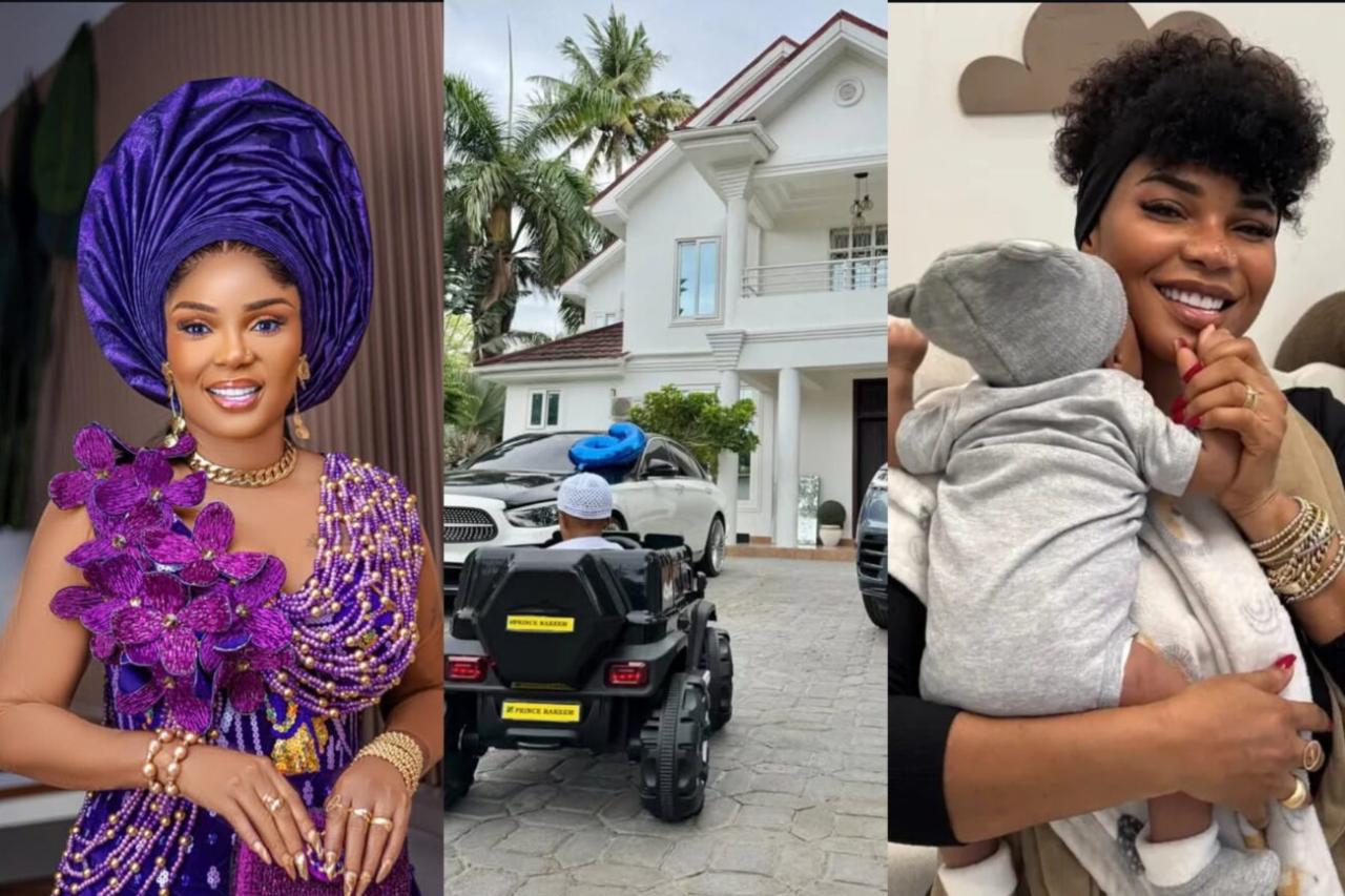 “My Oga Patapata!” – Iyabo Ojo Pens Emotional Prayer As Grandson Turns 6 Months