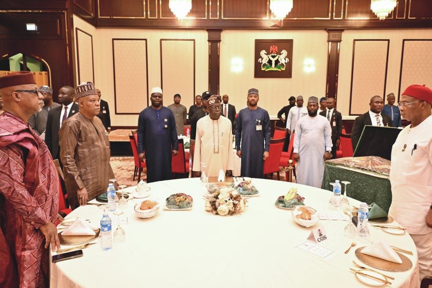 Power, Politics & Prayer Night! – Bola Tinubu Hosts Governors For High-Profile Ramadan Iftar At Villa