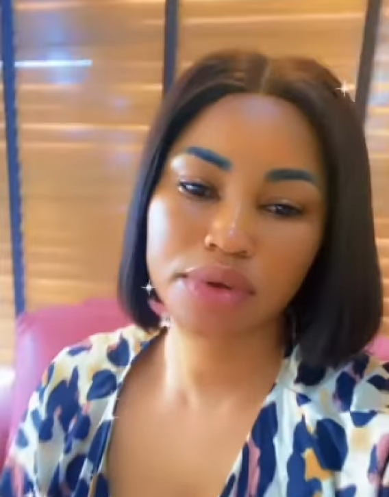 Drama Unfolds Online as Helen Ati Yells at Son Amid Paternity Dispute with Cubana Chiefpriest