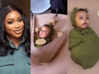 “Coolest 3-Month-Old Alive!” – Yetunde Barnabas Melts Hearts With Son’s First Photoshoot (Video)