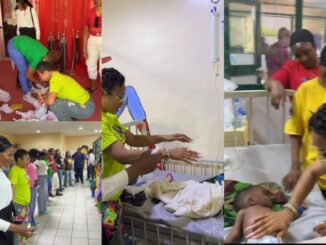 Tonto Dikeh Shines Bright: Visits National Hospital Abuja, Prays for Sick, Gives Gifts & Cash