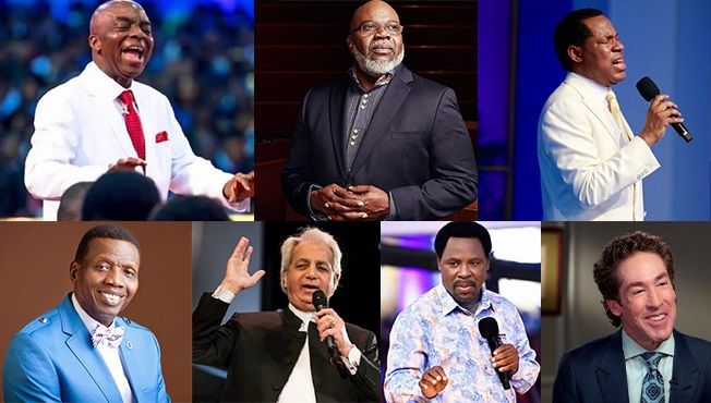 EXPOSED: Out of 10 richest pastors in the world, 5 of them are Nigerians, how they made their money