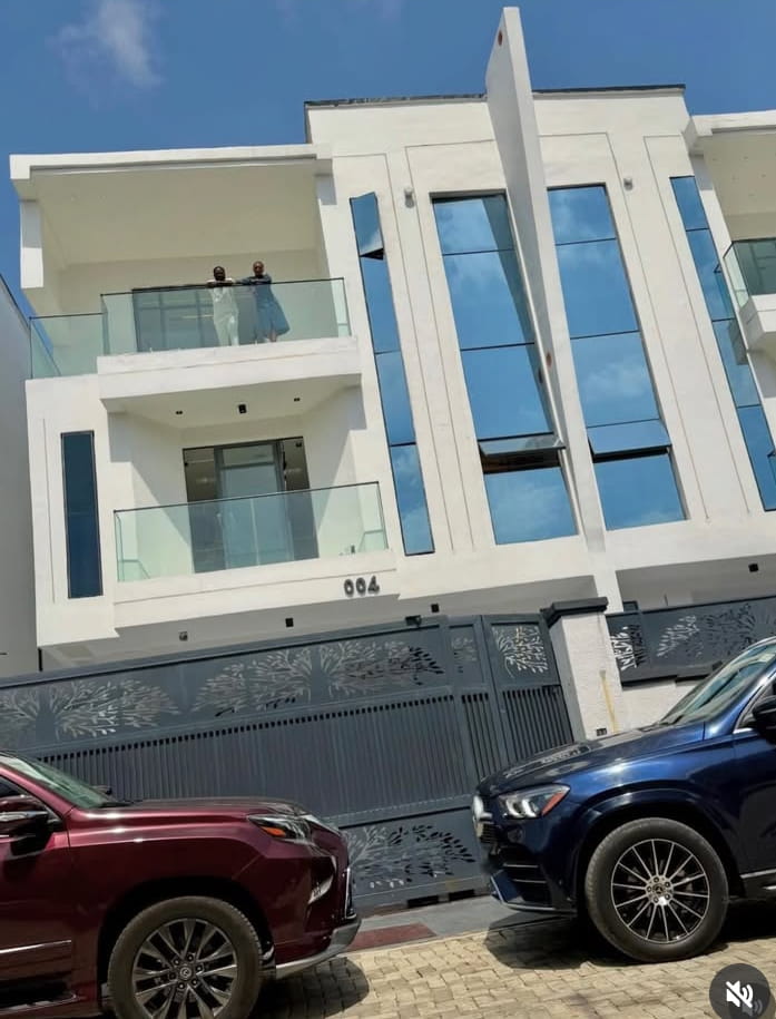 ‘Don’t Beef the Glory!’ — Olayinka Solomon Fires Back at Haters as Itele Secures Another Luxury Home in Lekki
