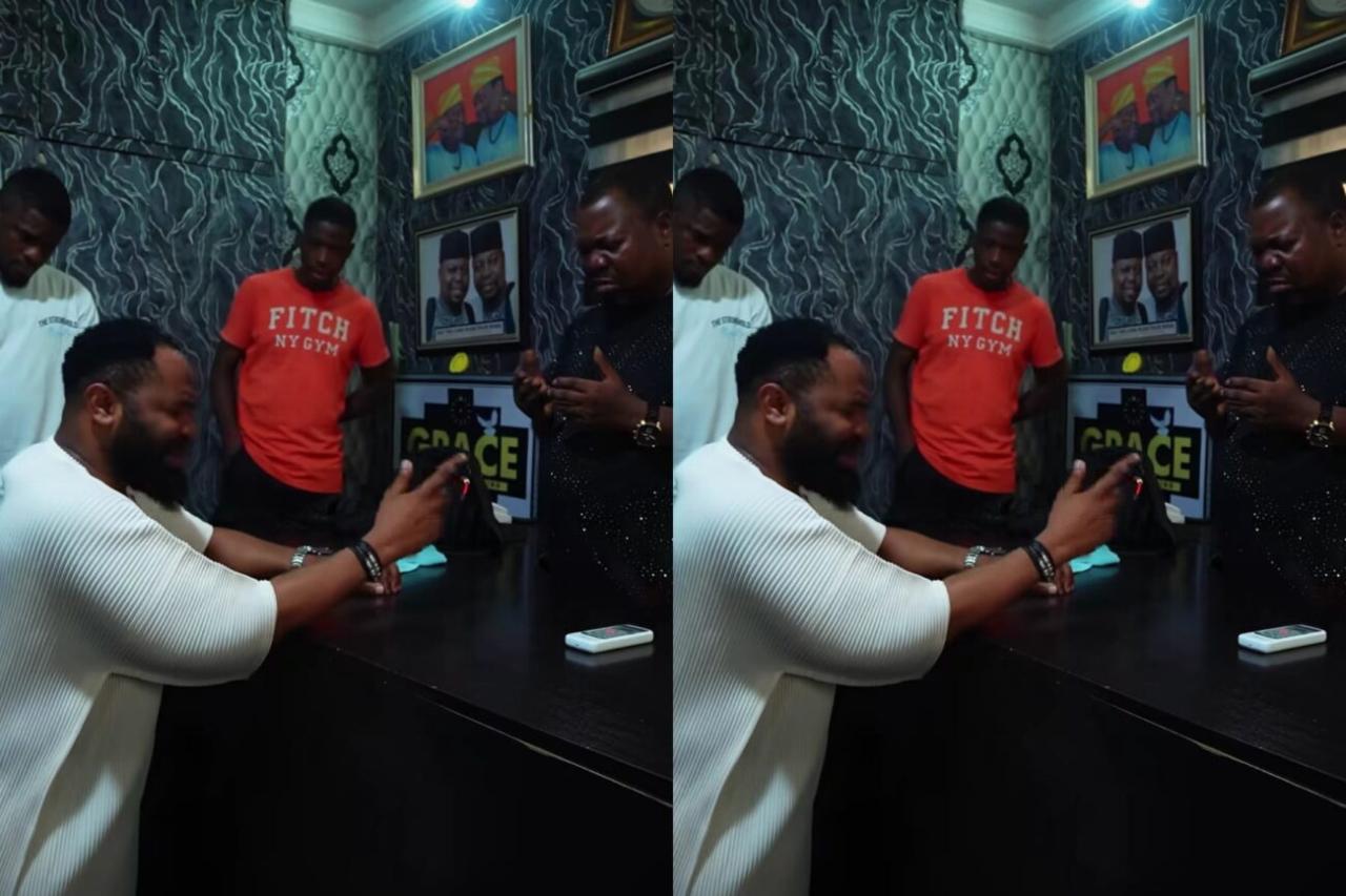 Tears & Prayers: Woli Arole Visits Late Taiwo Adegbodu’s Family