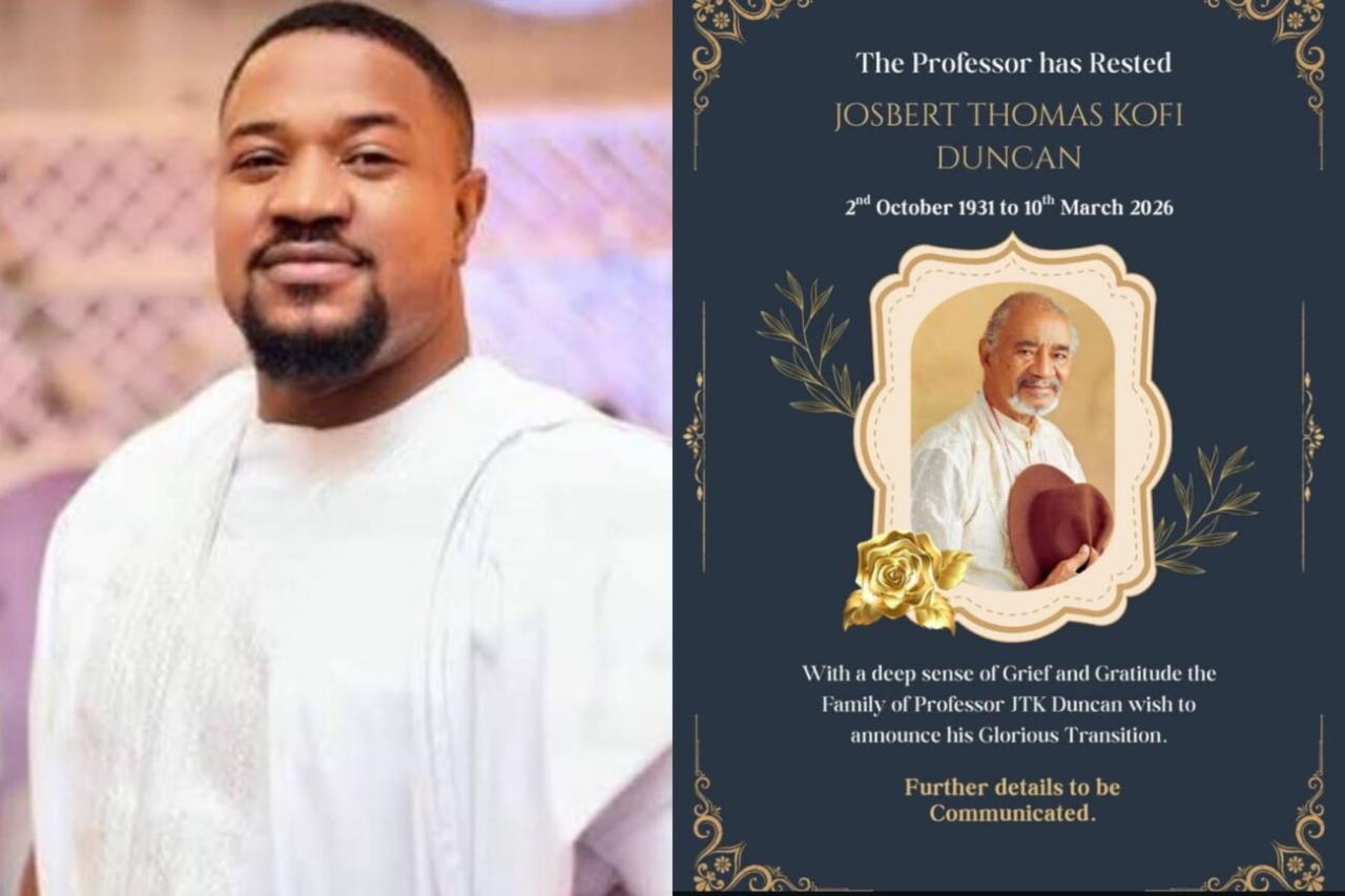 Heartbreak in Nollywood: Mofe Duncan Loses His Beloved Father – Emotional Tribute Leaves Fans in Tears