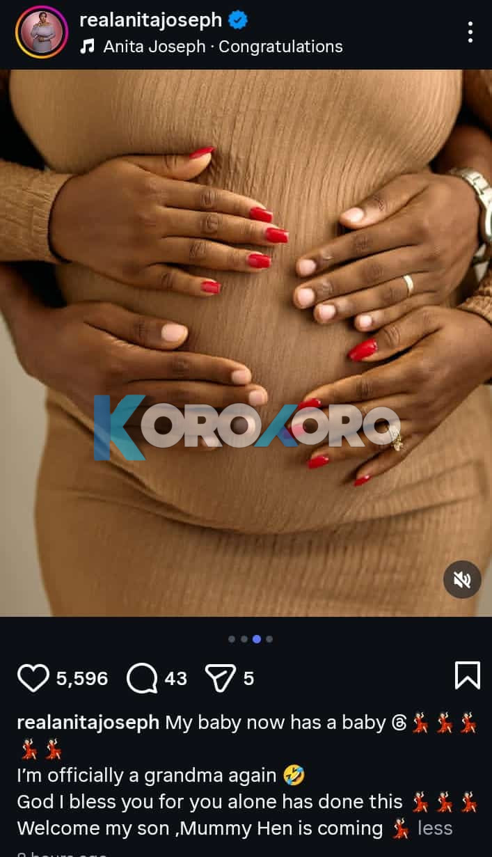 Anita Joseph Officially Becomes a Grandma Again – Celebrates Grandson With Pure Joy