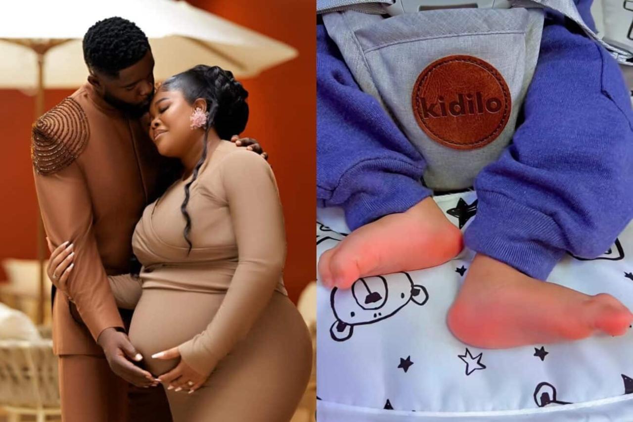 Joy as Ruby Ojiakor Welcomes Baby Boy, Reveals His Powerful Name