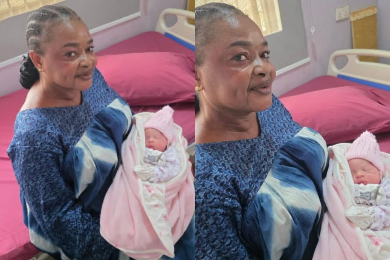 “Thank You for Not Giving Up!” – Dayo Amusa Celebrates Toyosi Adesanya’s First Child
