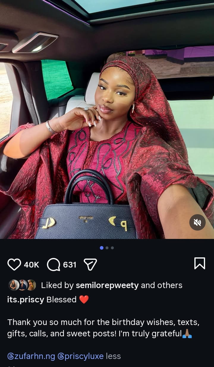 “She’s 25 and Giving Back BIG!” – Priscilla Ojo Stuns Fans with Heartwarming Birthday Moves