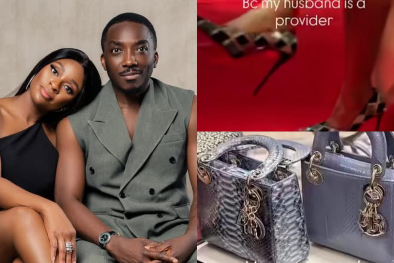 ‘My Hubby is a Provider!’ – Kris Asimonye Goes on Luxe Shopping Spree with Bovi’s Money and Shows Off Designer Haul