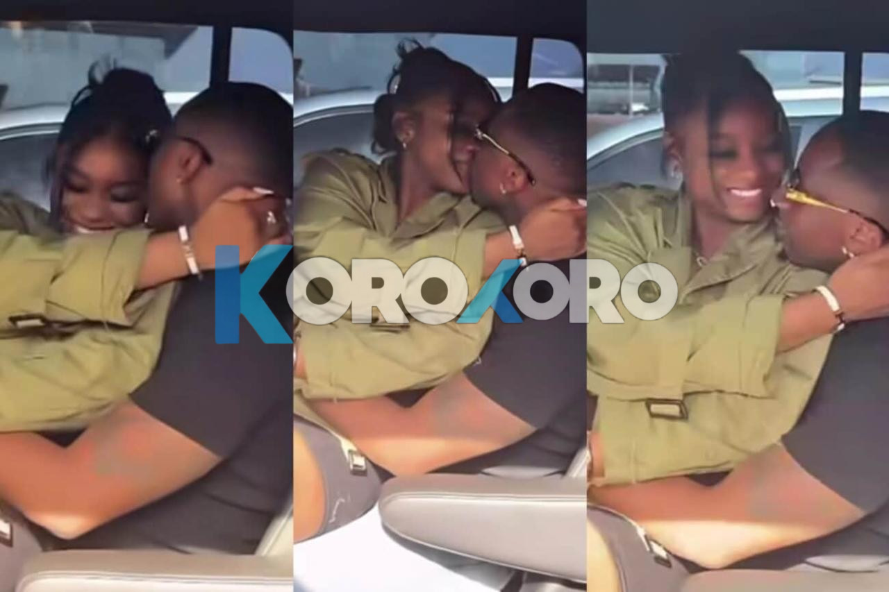 ‘Did You Miss Me?’ Juma Jux Lands in Lagos, Locks Lips With Priscilla Ojo in Steamy Reunion