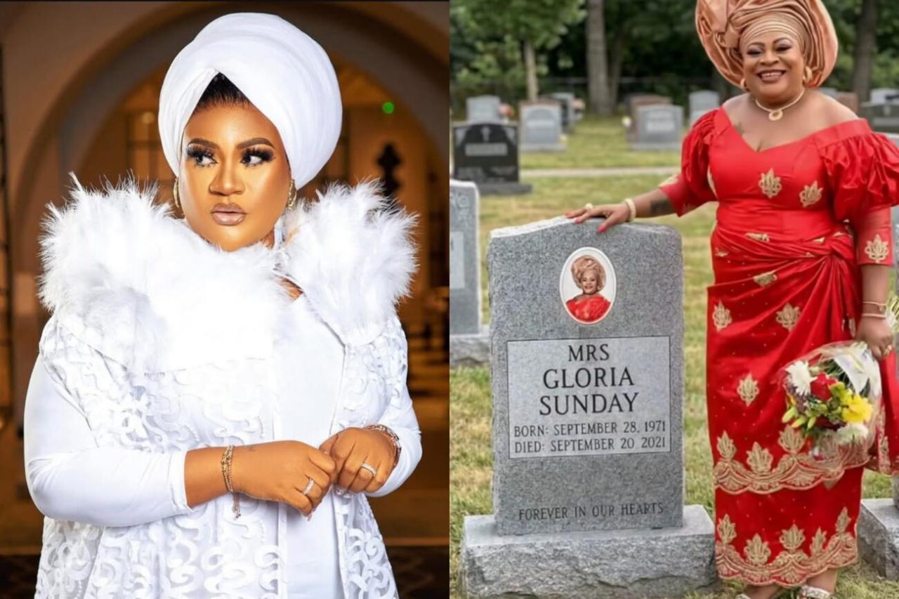 Pain That Never Fades  Nkechi Blessing Breaks Down on Mother’s Day with Emotional Tribute to Late Mum