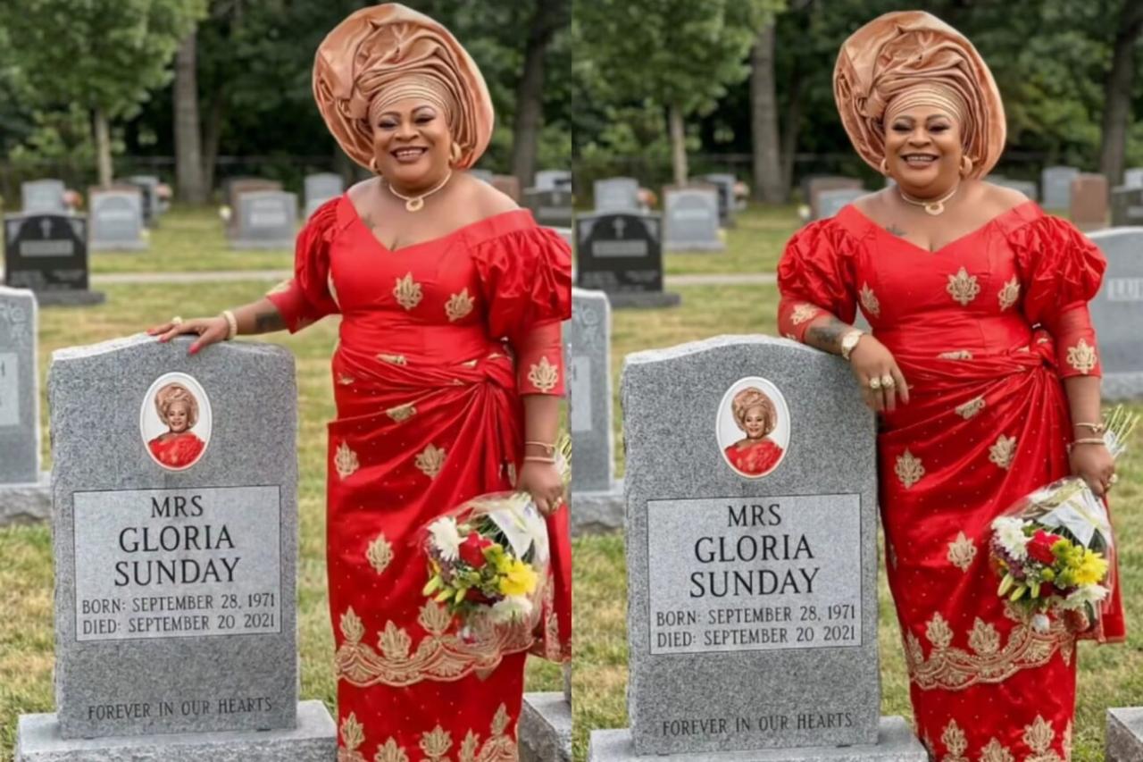 Pain That Never Fades  Nkechi Blessing Breaks Down on Mother’s Day with Emotional Tribute to Late Mum