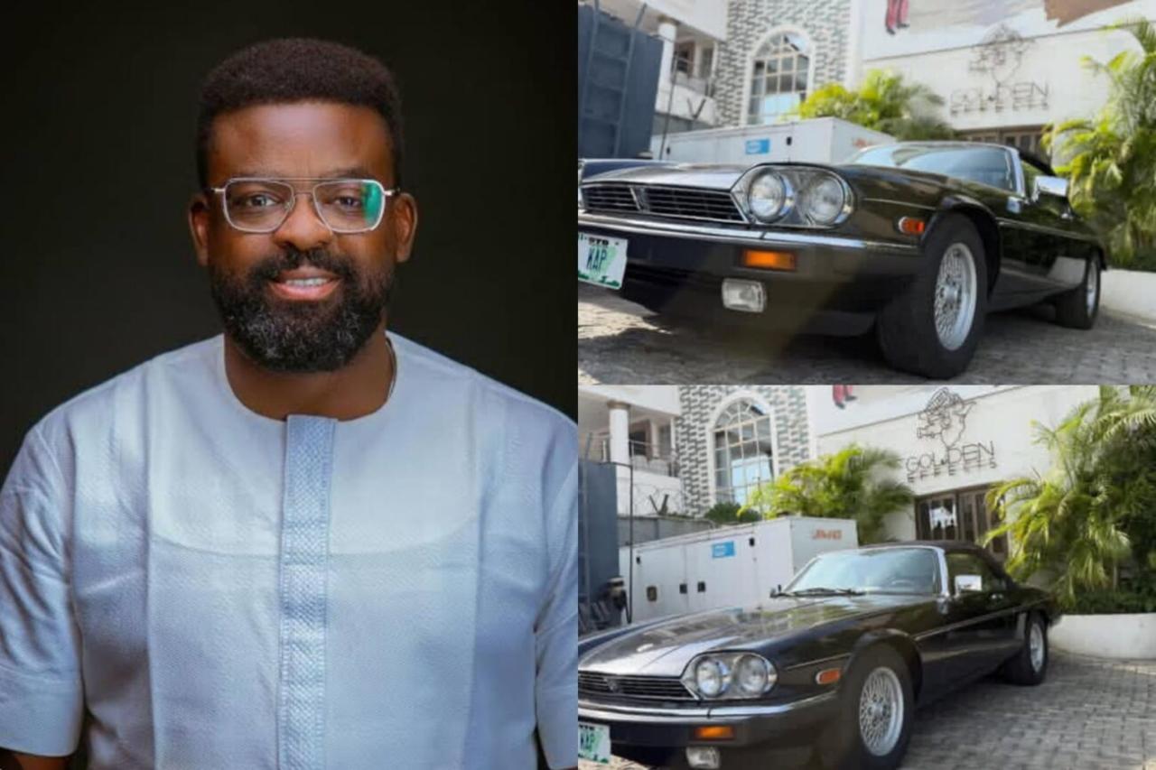 “Stuck in the Ancient but Still Blended with the New World” – Kunle Afolayan Shows Off Vintage Car