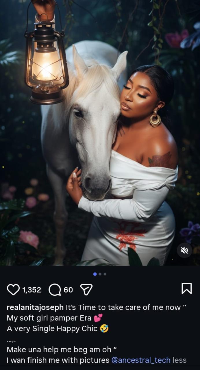 Soft Life Activated! Anita Joseph Declares ‘I’m Single & Glowing’ After Marriage Crash