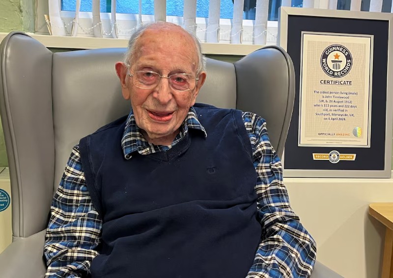 BREAKING: Meet 111-year-old world’s new oldest man