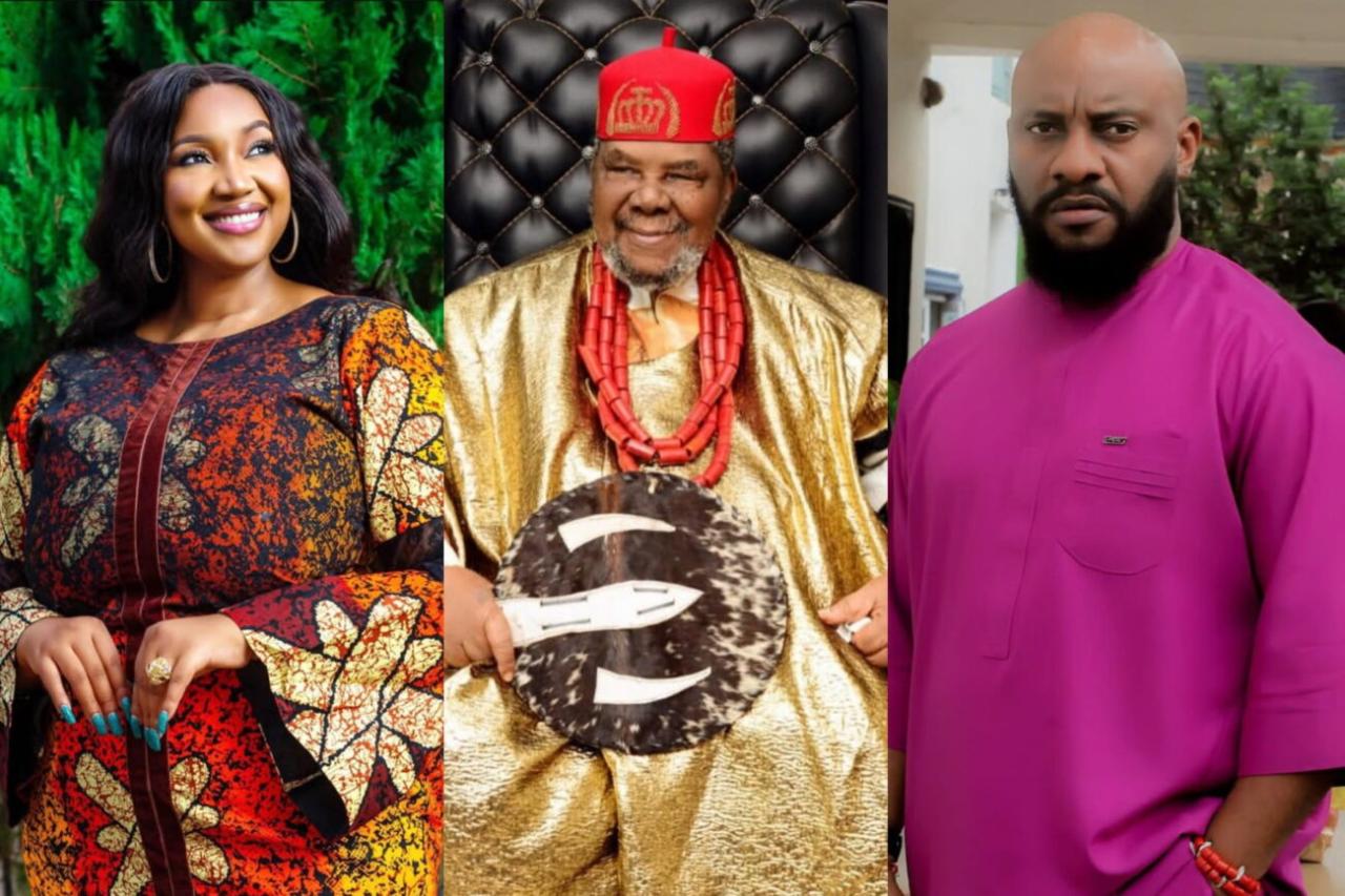 “The Lion of Africa Turns 79!” – Judy Austin and Yul Edochie Shower Pete Edochie with Praises