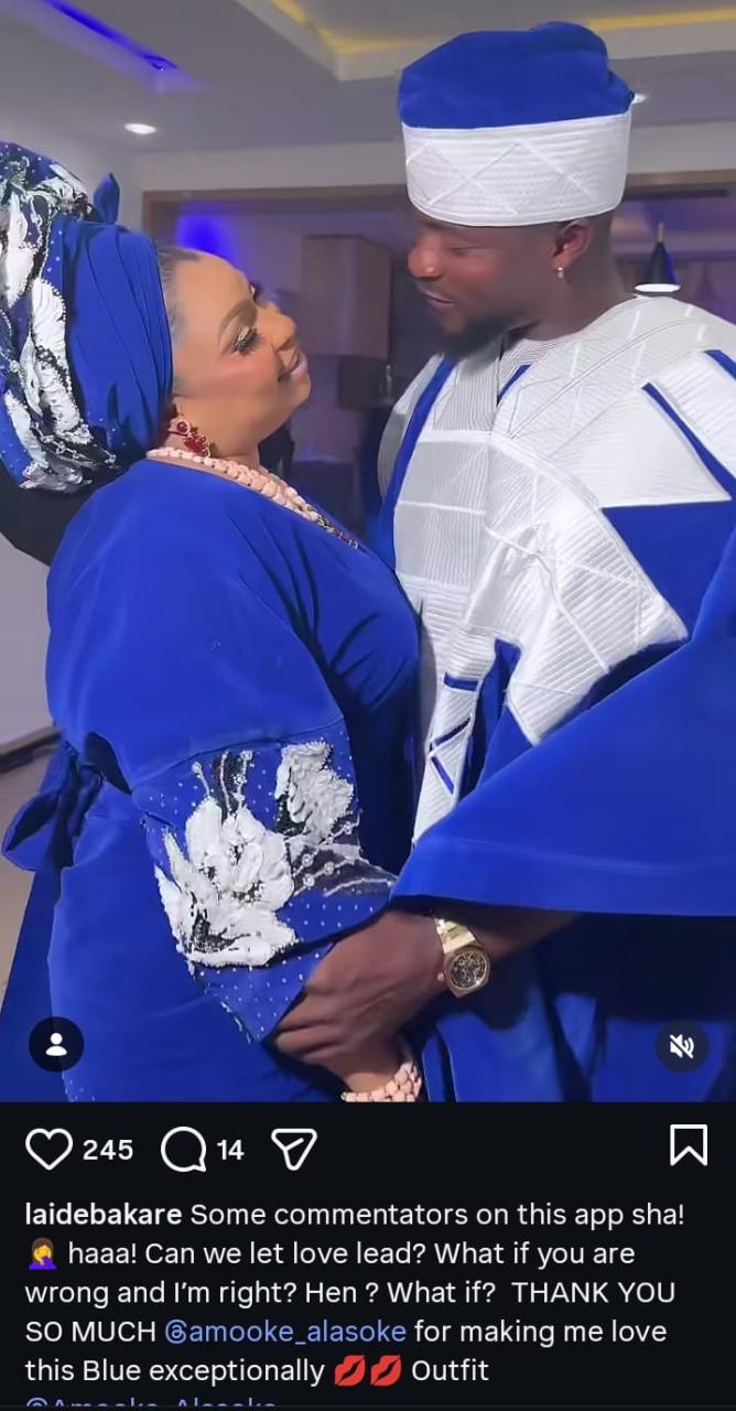 “Can Love Win?” – Laide Bakare Claps Back at Critics Over Romance with Colleague