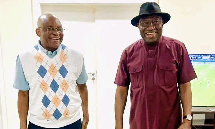 EXPOSED: Jonathan Lobby David Mark for ADC Ticket In Secret Meeting; Atiku Breaks Silence Over Ambition