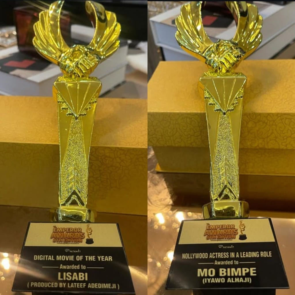 “3 Awards, Zero Chill!” — Bimpe Oyebade (Mo Bimpe) & Hubby Shut Down Emperor Awards Night