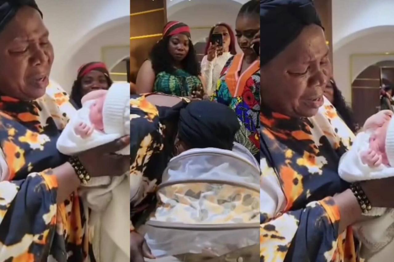Tears, Joy, and Surprises: Fausat Balogun Breaks Down Visiting Toyosi Adesanya After Baby Girl Arrival