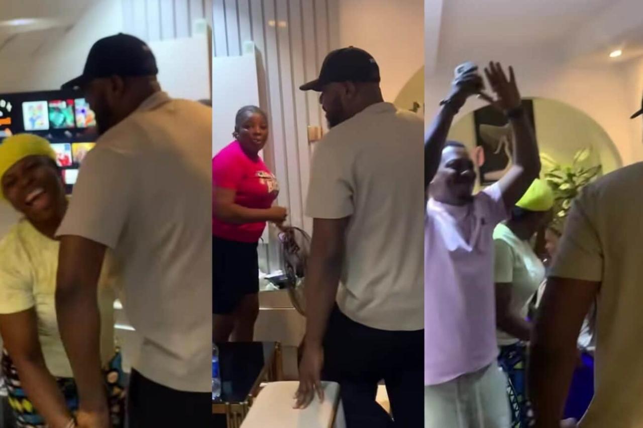 “House Burst With Joy!” – Odunlade Storms Toyosi’s Home, What He Did to Her Newborn Will Melt You