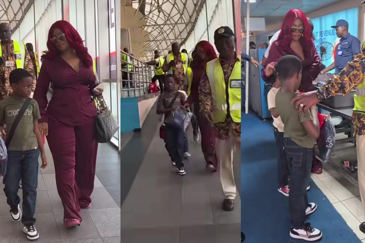 Sweet Family Moment: Toolz Surprises Her Sons with Trip to See Their Pilot Dad