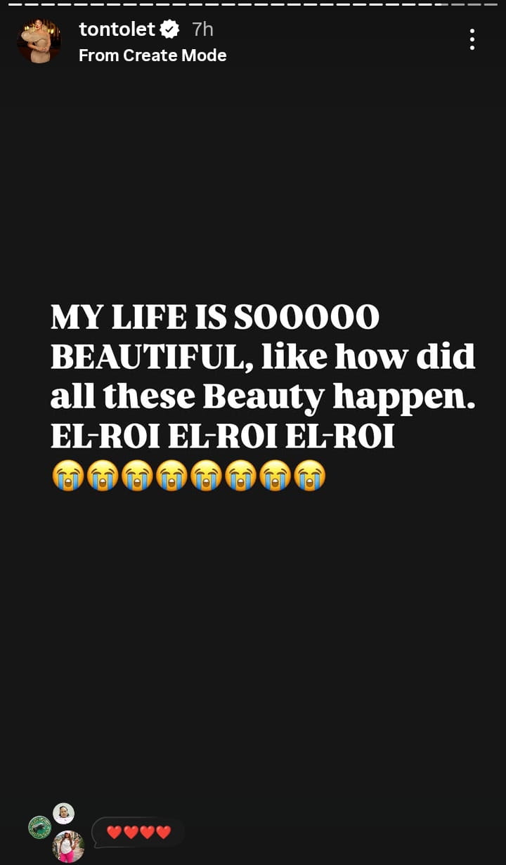 ‘My Life Is So Beautiful!’ — Tonto Dikeh Gushes Over Reunion Dinner with Ex Churchill & Kids