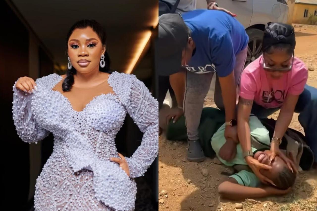 “Na Only Me Remain” – Wumi Toriola Pleads with God After Tonto Dikeh’s Viral Deliverance Video