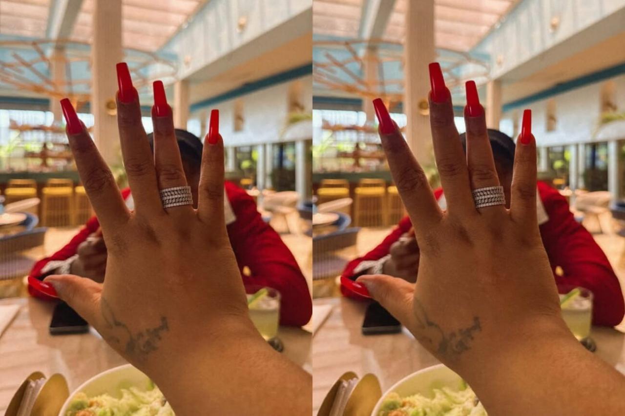 “Brunch With My Man” – Nkechi Blessing Teases Fans With Loved-Up Photos of Mystery Lover