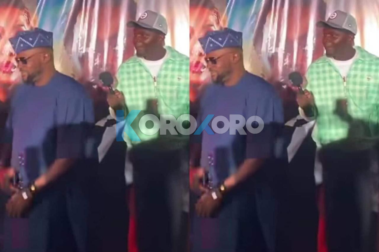 “The Omotola Treatment!” – Odunlade Adekola Walks Out on Journalist Asking Who He Is