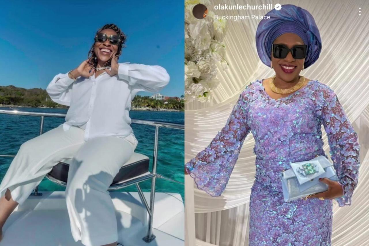 Drama Alert! Olakunle Churchill Snubs Tonto & Rosy, Celebrates Only His Mum on Mother’s Day