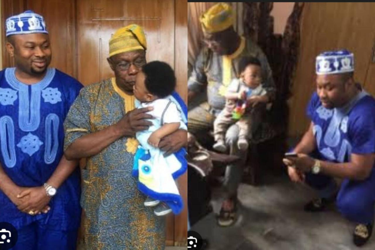 “He Helped Raise Me!” – Olakunle Churchill Finally Speaks on His Bond With Olusegun Obasanjo