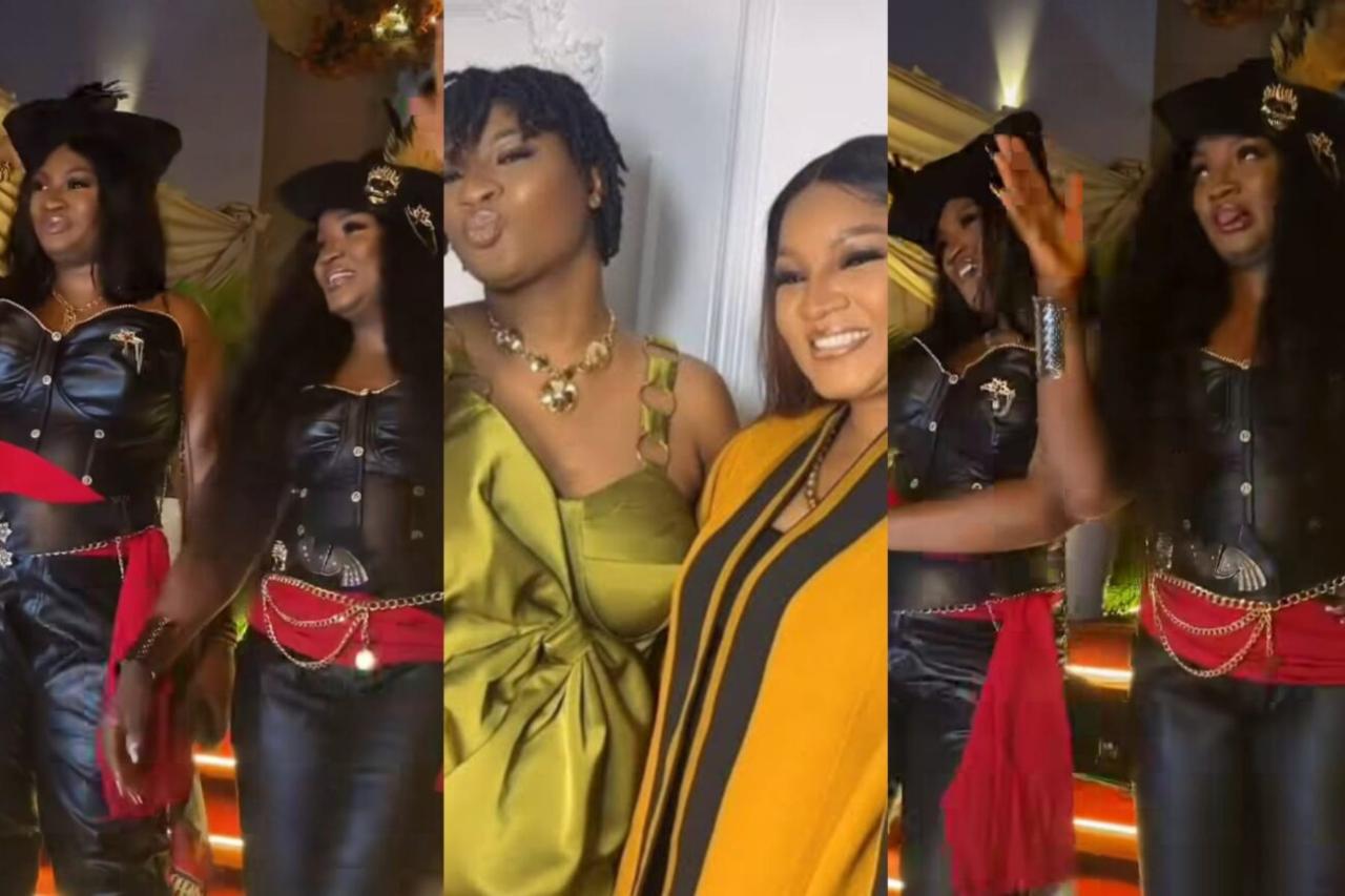 “Pirates of Pure Joy!” – Omotola Ekeinde Twins With Daughter Princess in Sexy Pirate Dance Video