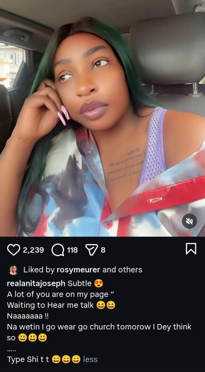 “Keep Waiting!” Anita Joseph Breaks Silence — But Not the Way You Think