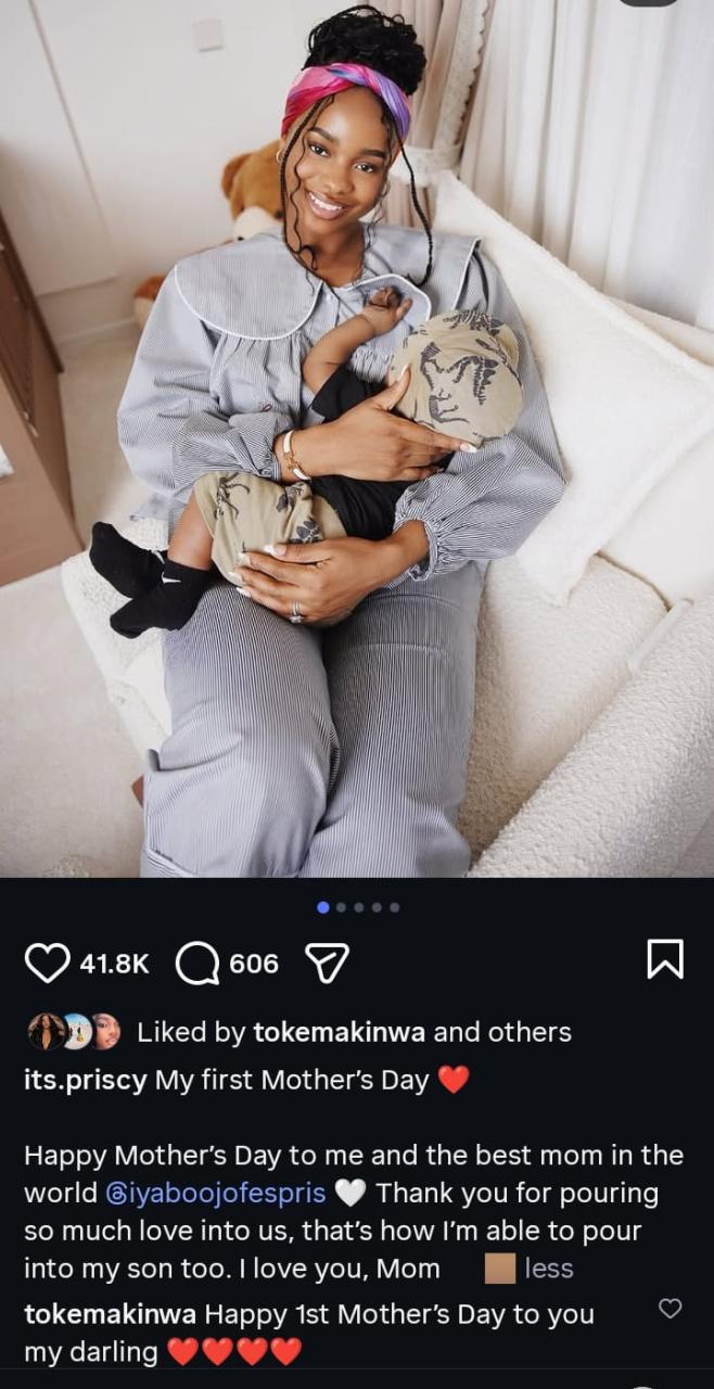 From Daughter to Mama! Priscilla Ojo Celebrates First Mother’s Day in Style, Pays Heartfelt Tribute to Iyabo Ojo