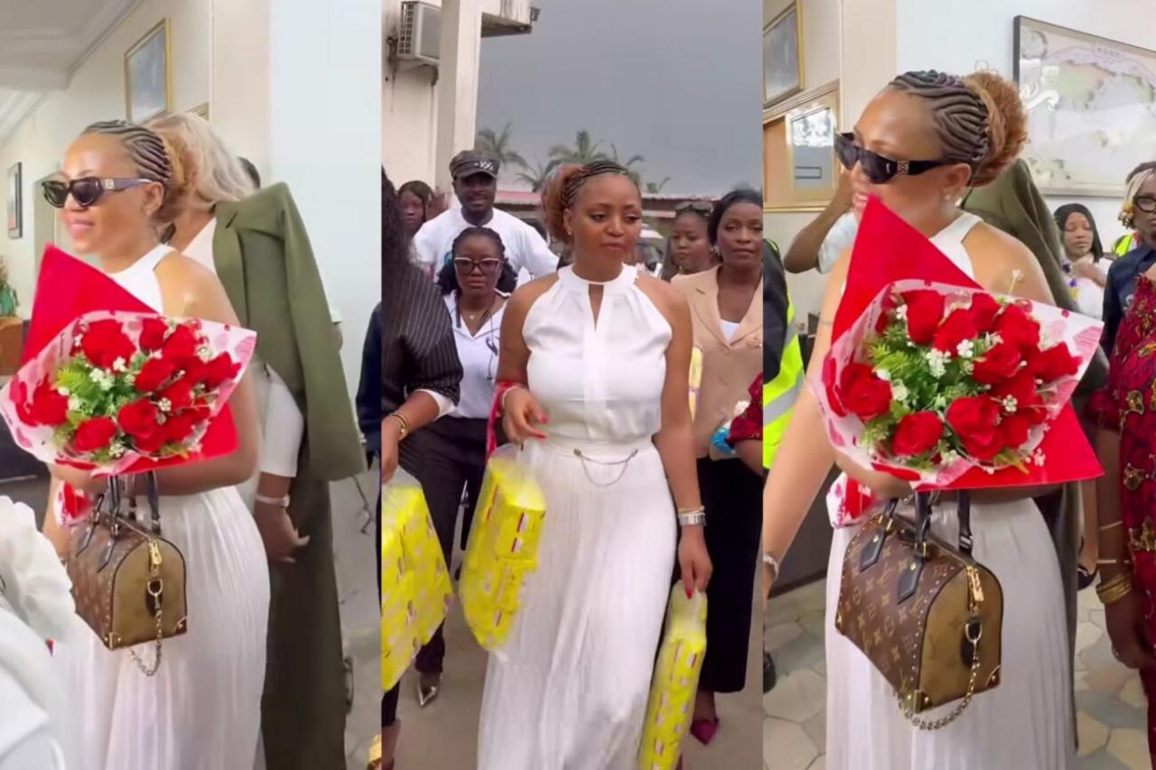 Regina Daniels Overwhelmed by Love in Cameroon! Actress Shares Heartwarming Moments from International Women’s Day Trip
