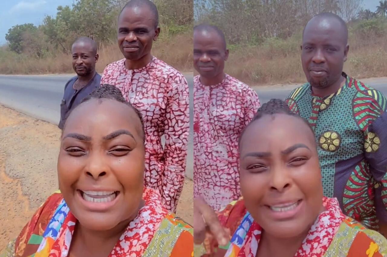 Tears on the Highway! Actress Ronke Odusanya Breaks Down After Three Strangers Suddenly Saved Her Life