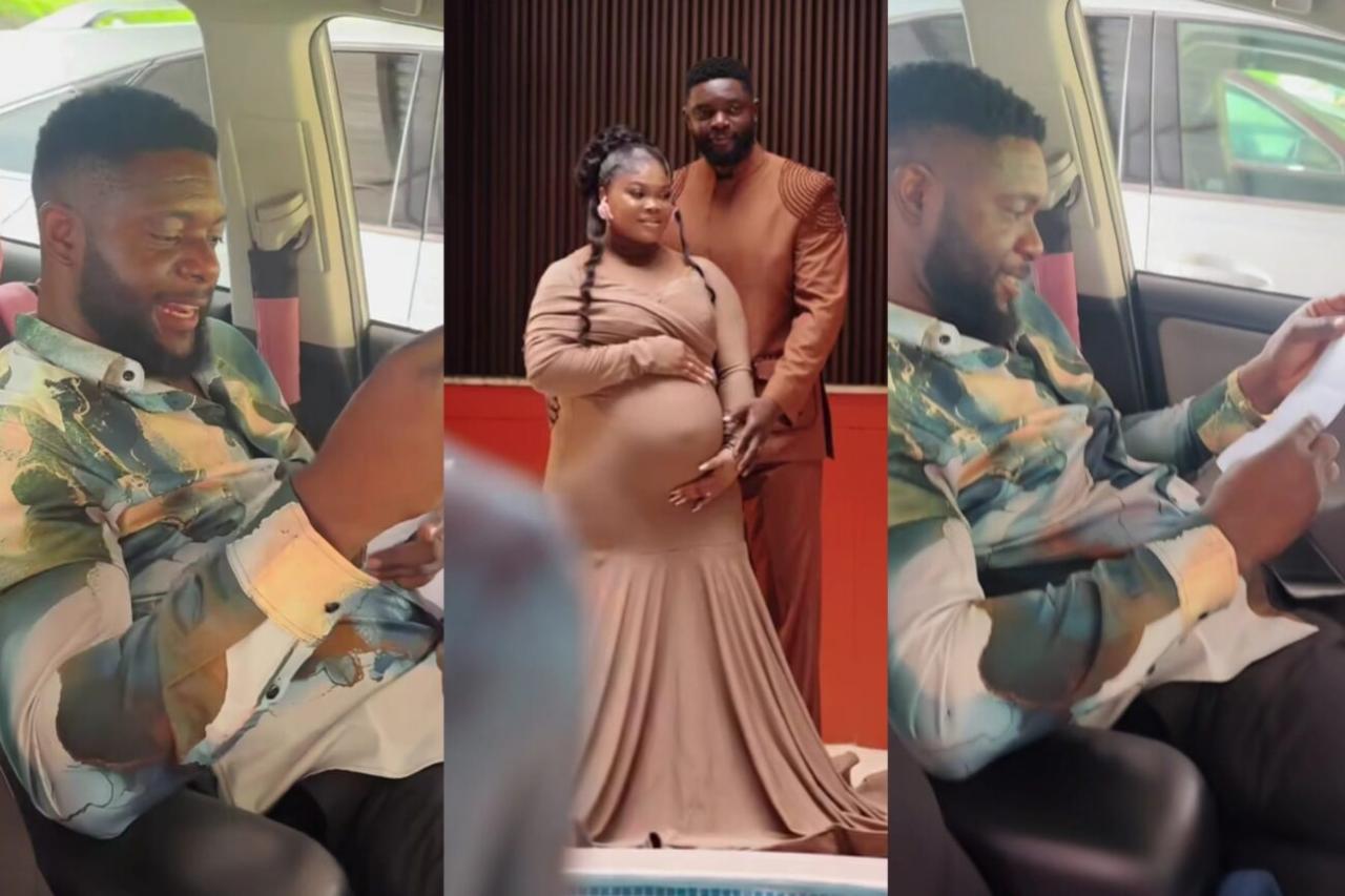 Emotional Moment! Ruby Ojiakor Captures Husband’s Priceless Reaction to Pregnancy News